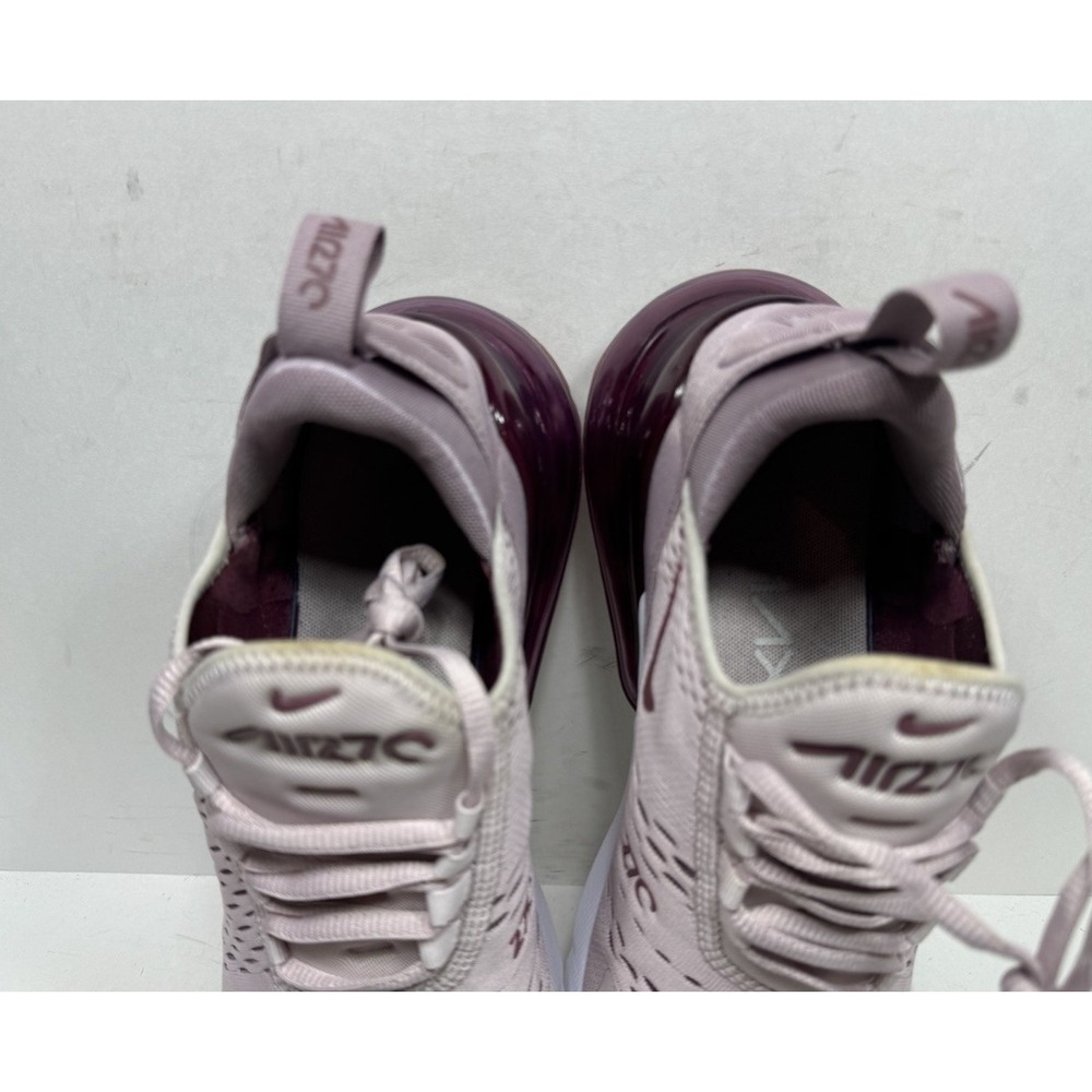 Nike Air Max 270 Women’s Pink and Burgundy Athletic Sneakers - Picture 8 of 8